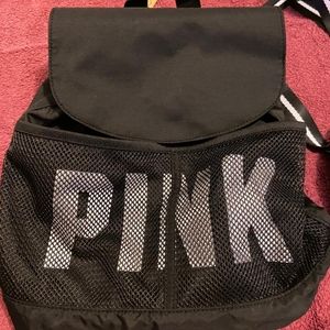 Pink mini backpack